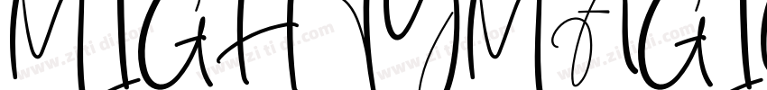 MIGHTYMAGIC Regular字体转换